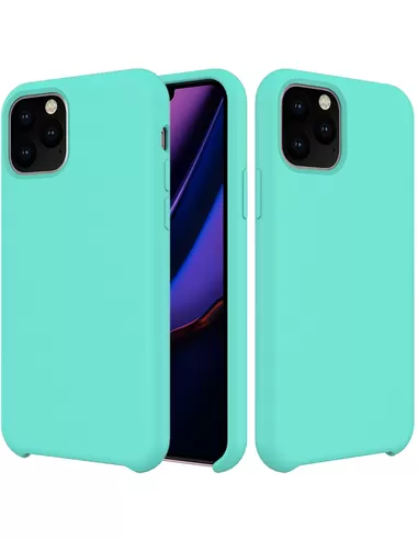 Liquid Silicone Back Cover Apple iPhone 11 Pro Max Turquoise