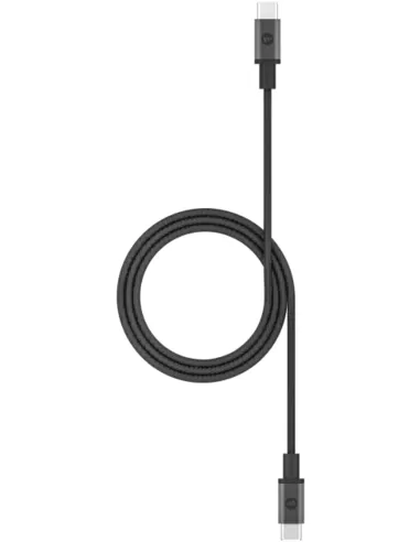 mophie gevlochten Oplaadkabel 1,5m USB-C naar USB-C-kabel zwart