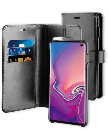 BeHello Samsung Galaxy S10 2-in-1 Wallet Case Black