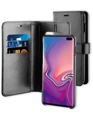 BeHello Samsung Galaxy S10+ 2-in-1 Wallet Case Black
