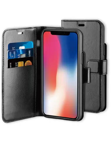 BeHello iPhone 11 Pro Max Gel Wallet Case Black