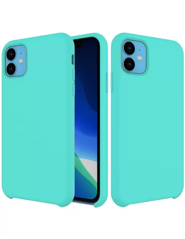 Liquid Silicone Back Cover Apple iPhone 11 Turquoise