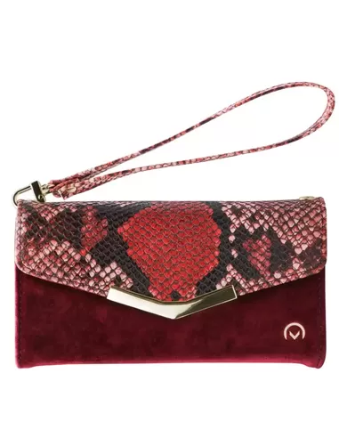 Mobilize 2in1 Gelly Velvet Clutch for Apple iPhone X/Xs Red Snake