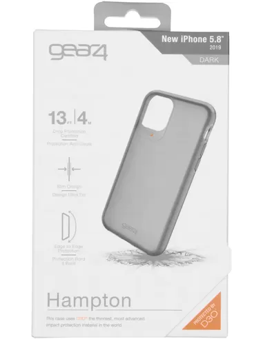 GEAR4 Hampton Backcover Apple iPhone 11 Pro - Dark Grey