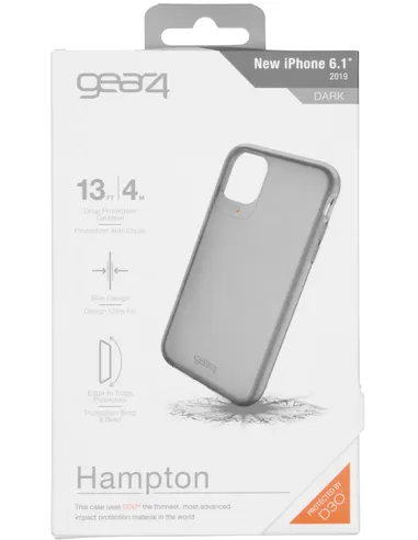 GEAR4 Hampton Backcover Apple iPhone 11 - Dark Grey
