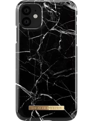 Afleiden Uitgaven Fauteuil iDeal Fashion Case Black Marble iPhone 11
