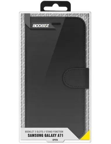 Accezz Booklet Wallet Black Samsung Galaxy A71