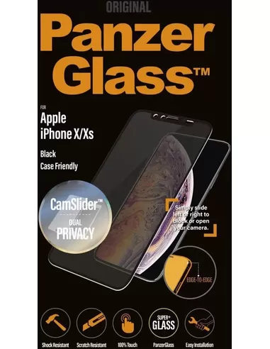 PanzerGlass iPhone X/Xs/11 Pro PRIVACY CamSlider - Black CF