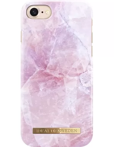 iDeal of Sweden Fashion Case voor iPhone 8/7/6/6s/SE Pilion Pink Marble