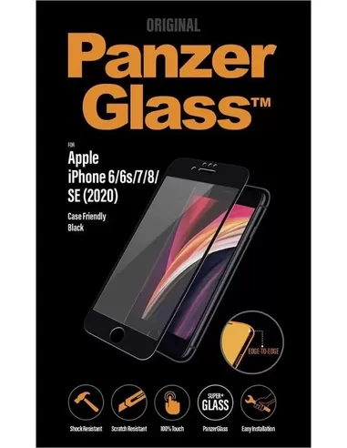 PanzerGlass Apple iPhone 6/6s/7/8/SE (2020) - Black CF