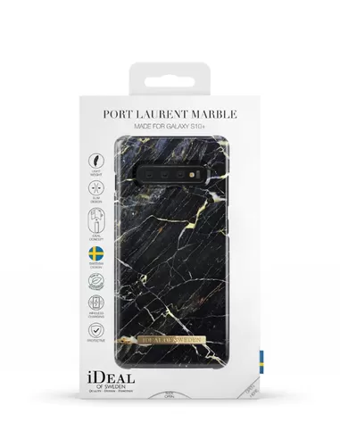 iDeal of Sweden Fashion Case voor Samsung Galaxy S10+ Port Laurent Marble