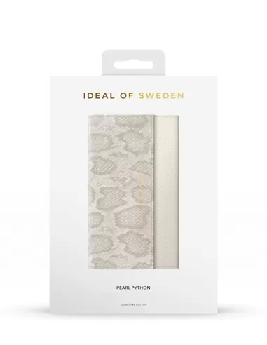 iDeal of Sweden Signature Clutch voor Samsung Galaxy S20 Pearl Python