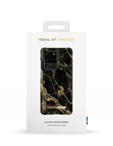 iDeal of Sweden Fashion Case voor Samsung Galaxy S20 Ultra Golden Smoke Marble