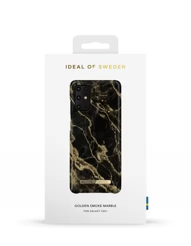 iDeal of Sweden Fashion Case voor Samsung Galaxy S20+ Golden Smoke Marble