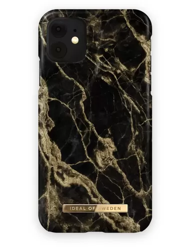 iDeal of Sweden Fashion Case voor iPhone 11/XR Golden Smoke Marble