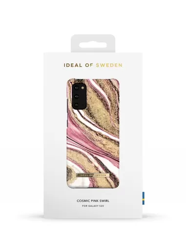 iDeal of Sweden Fashion Case voor Samsung Galaxy S20 Cosmic Pink Swirl