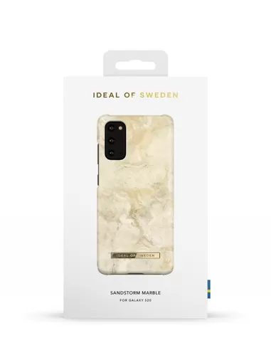 iDeal of Sweden Fashion Case voor Samsung Galaxy S20 Sandstorm Marble