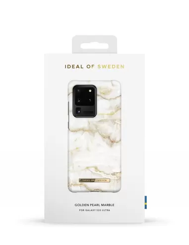iDeal of Sweden Fashion Case voor Samsung Galaxy S20 Ultra Golden Pearl Marble