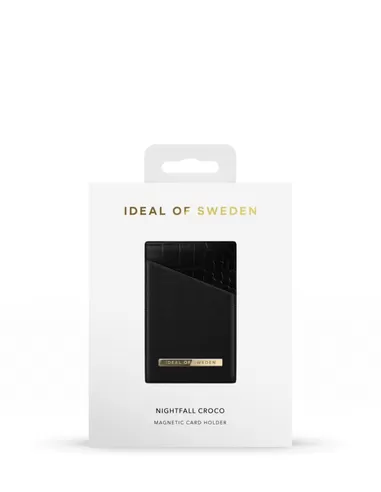 iDeal of Sweden Magnetic Card Holder Atelier voor Universal Nightfall Croco