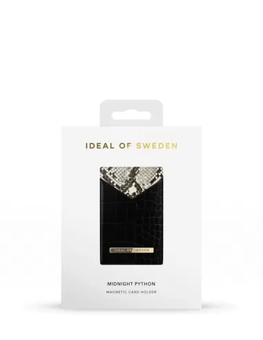 iDeal of Sweden Magnetic Card Holder Atelier voor Universal Midnight Python