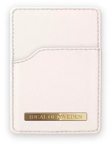iDeal of Sweden Magnetic Card Holder Mono Universal Saffiano Beige