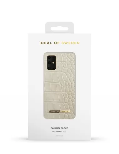 iDeal of Sweden Atelier Case Introductory voor Samsung Galaxy S20+ Caramel Croco
