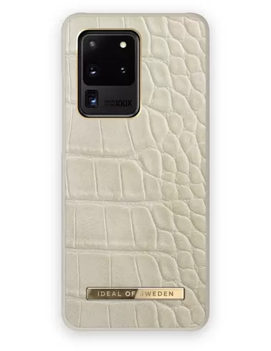 iDeal of Sweden Atelier Case Introductory voor Samsung Galaxy S20 Ultra Caramel Croco