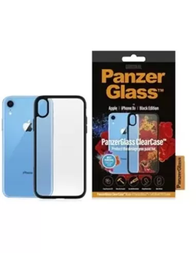 PanzerGlass ClearCase with BlackFrame for iPhone XR