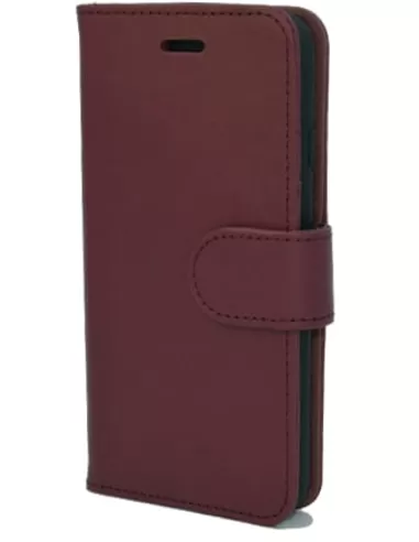 PU Wallet Deluxe Galaxy A41 red wine