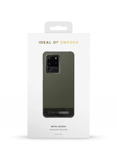 iDeal of Sweden Atelier Case Unity voor Samsung Galaxy S20 Ultra Metal Woods