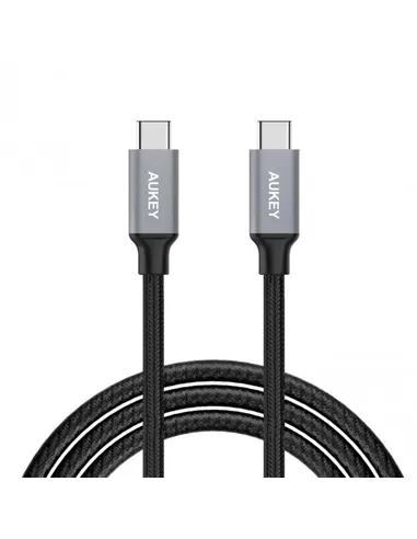 Aukey Cable USB-C to USB-C 1.0m, black