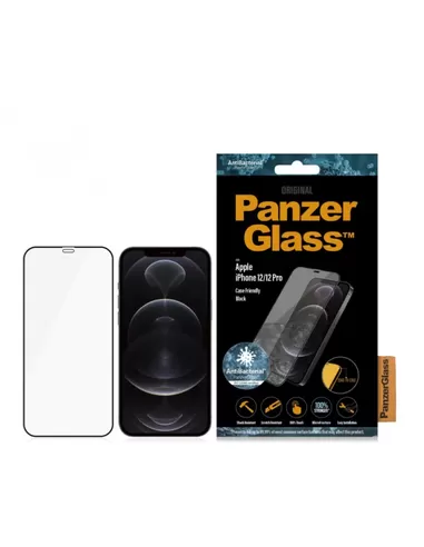 PanzerGlass Apple iPhone 12/12 Pro - Black Case Friendly AB