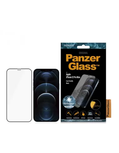 PanzerGlass Apple iPhone 12 Pro Max - Black Case Friendly AB