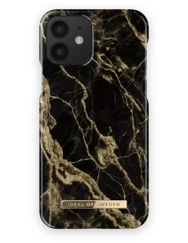 iDeal of Sweden Fashion Case voor iPhone 12/12 Pro Golden Smoke Marble