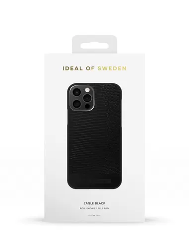 iDeal of Sweden Atelier Case Unity voor iPhone 12/12 Pro Eagle Black