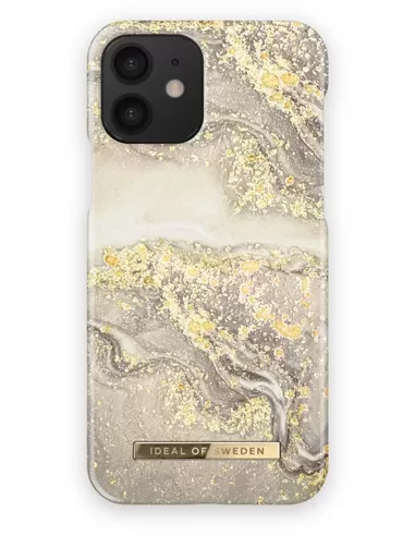 iDeal of Sweden Fashion Case voor iPhone 12/12 Pro Sparkle Greige Marble