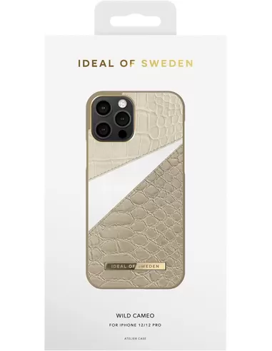 iDeal of Sweden Fashion Case Atelier voor iPhone 12/12 Pro Wild Cameo