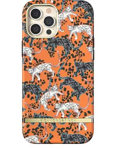 Richmond & Finch Orange Leopard iPhone 12 Pro Max for iPhone 12 Pro Max Orange