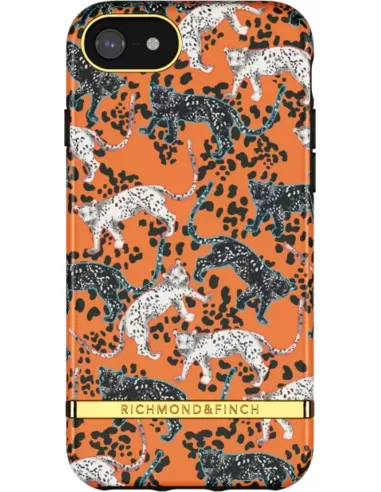 Richmond & Finch Orange Leopard iPhone 6/7/8/SE for IPhone 6/6s/7/8/SE 2G Orange