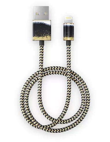 iDeal of Sweden Fashion Cable 2m voor Lightning Gleaming Licorice