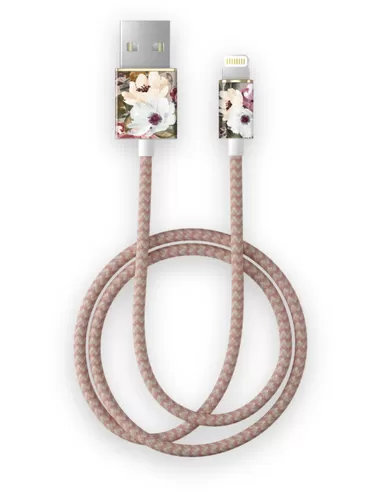 iDeal of Sweden Fashion Cable 2m voor Lightning Sweet Blossom