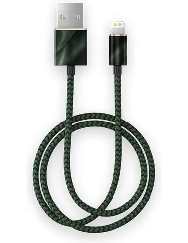 iDeal of Sweden Fashion Cable 2m voor Lightning Emerald Satin