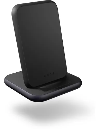 ZENS Aluminium Stand Fast Wireless Charger incl. 18W USB PD