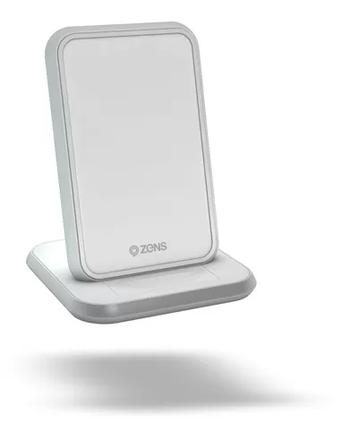 ZENS Wireless Charger Stand 10W Aluminium White