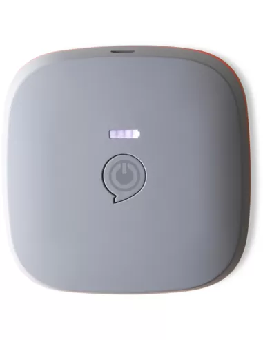 ZENS Powerbank Wireless Rechargeable 7800mAh Grey