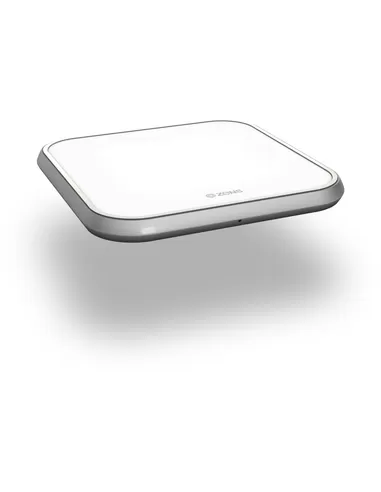 ZENS Wireless Charger Single 10W Aluminium White