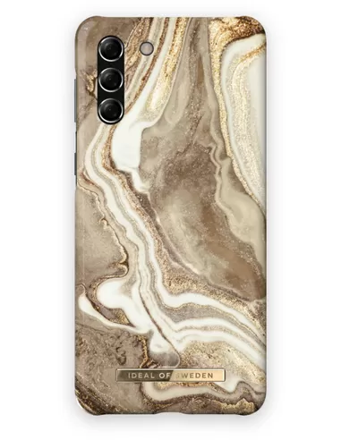 iDeal of Sweden Fashion Case voor Samsung Galaxy S21 Golden Sand Marble
