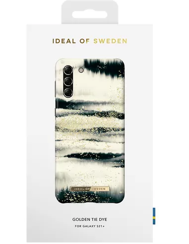 iDeal of Sweden Fashion Case voor Samsung Galaxy S21+ Golden Tie Dye