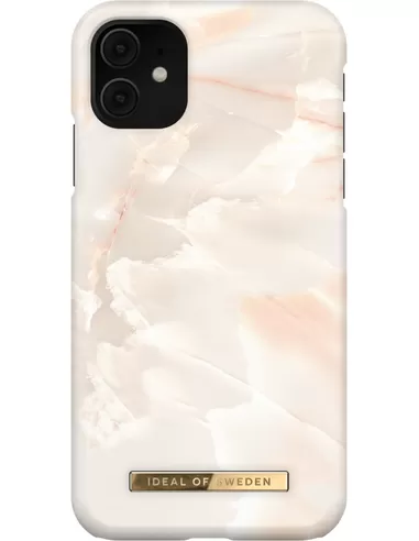 iDeal of Sweden Fashion Case voor iPhone 11/XR Rose Pearl Marble