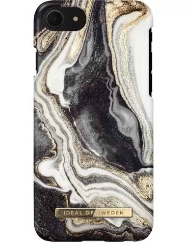 iDeal of Sweden Fashion Case voor iPhone 8/7/6/6s/SE Golden Ash Marble